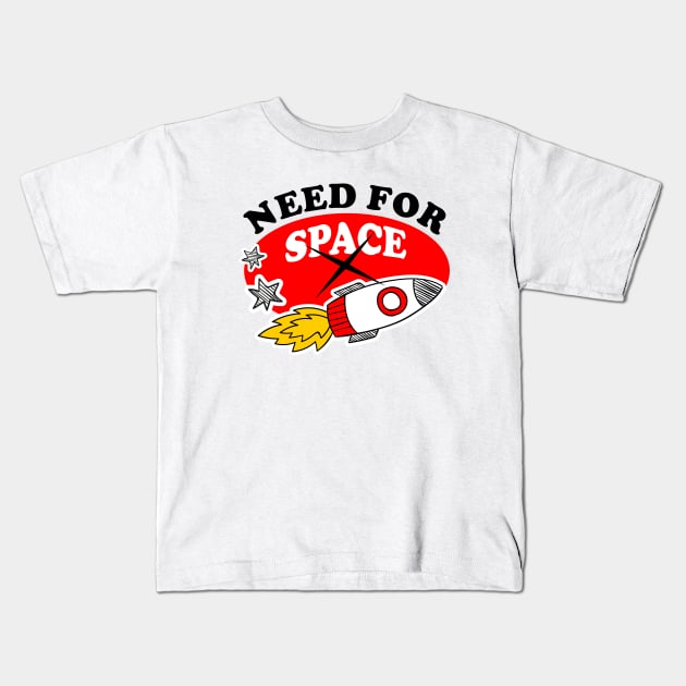 need for space x Kids T-Shirt by night sometime